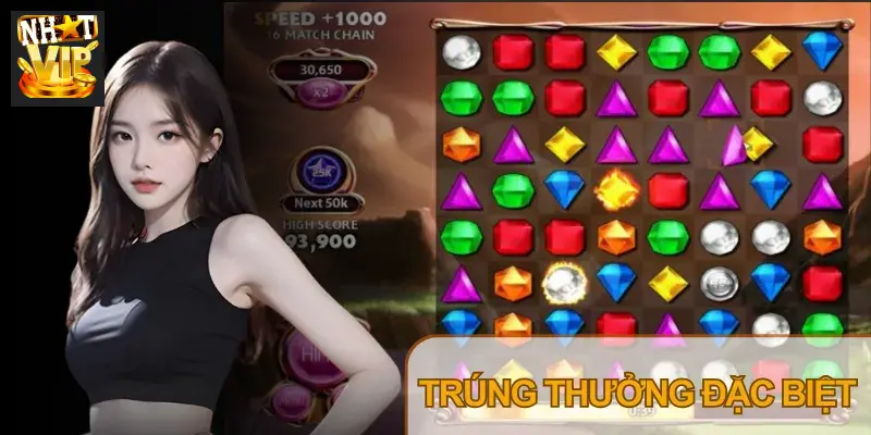 Bảng biểu tượng và điều kiện trả thưởng của Mini Game Kim Cương Nhatvip